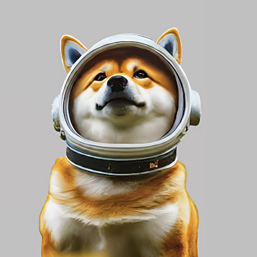 Galactic Shiba Mascot